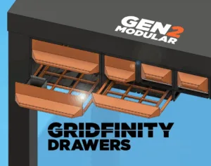gen2 gridfinity drawers updated