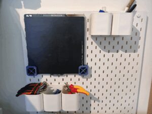 plate holder for ikea skadis 5 plates