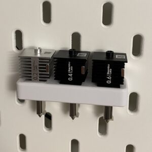 skadis 3 4 nozzles holder for bambu lab a1 mini