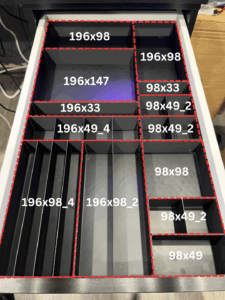 ikea alex modular drawer bins