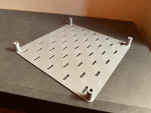improved ikea skadis pegboard