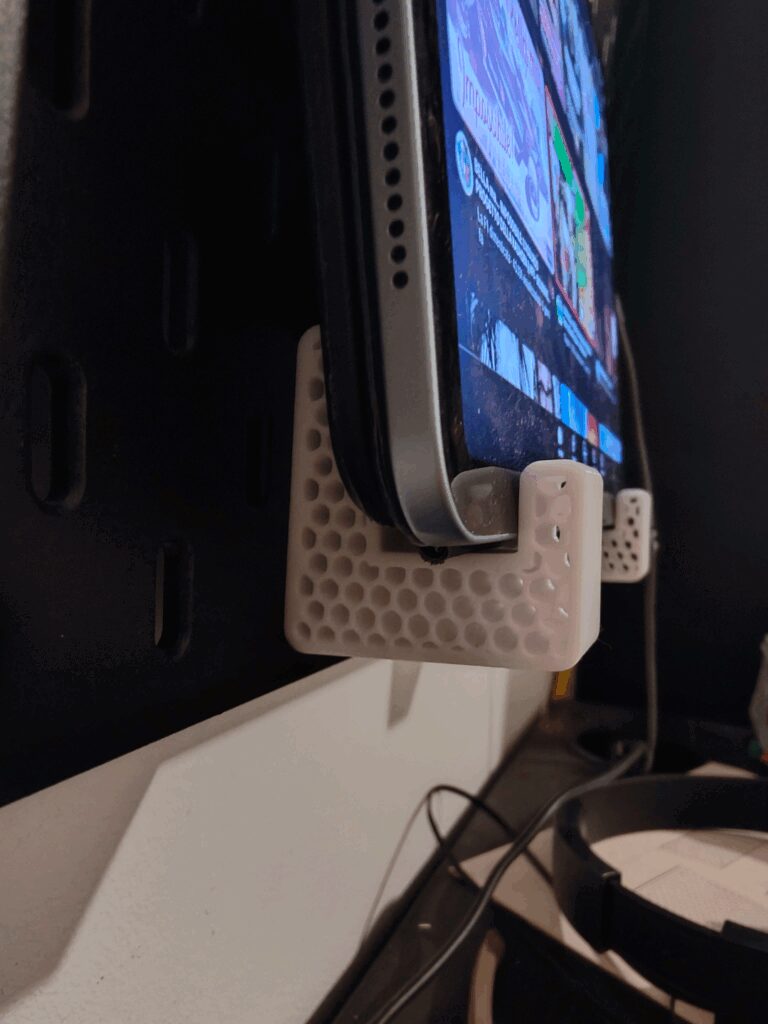 ikea skadis pc tablet support