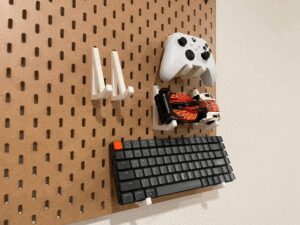 ikea pegboard display hook