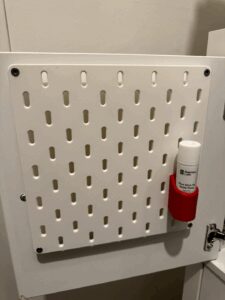 ikea skadis pegboard 23x23cm