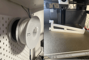 2x 1kg spool holder for ikea skadis 165mm