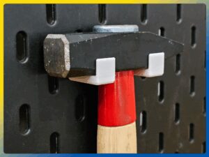 locksmith s hammer holder for ikea skadis