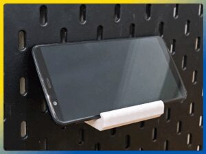 smartphone tablet holder for ikea skadis