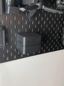ikea skadis box storage system