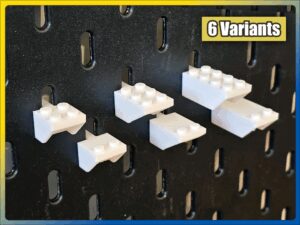 lego figure holder 6 variants