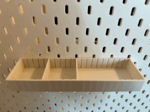 ikea skadis divisible shelf big
