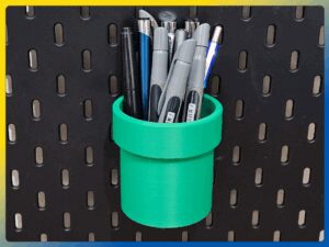 super mario pipe container holder for ikea skadis