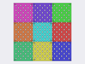 ikea skadis 5mm a1mini printable ikea pegboard infinite splicing version 5mm thick
