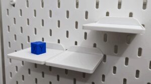 ikea skadis shelf panel 8cm x 8cm sturdy