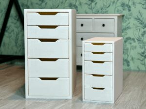 dollhouse drawer unit cabinet alex inspired