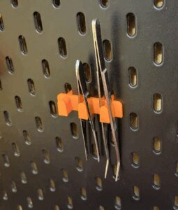 ikea skadis tweezers holder
