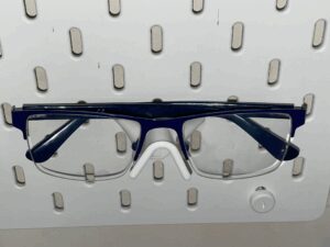 ikea skadis glasses holder