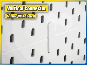 ikea skadis connector vertical