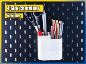 ikea skadis container 4 slots