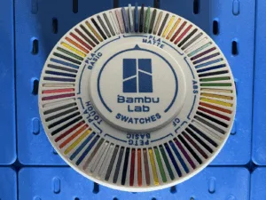 bambu filament swatches carousel for ikea skadis