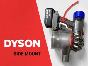 dyson vacuum side mount for makita dewalt adapter