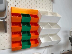ikea skadis tray collection