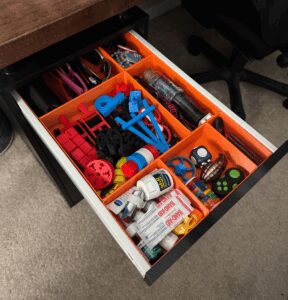 ikea alex drawers gridfinity set