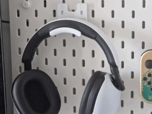 ikea skadis headset mount