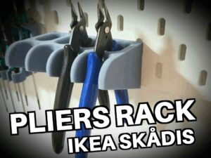 pliers rack holder organizer ikea skadis