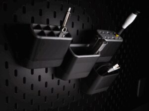 skadis pockets bins tool holder