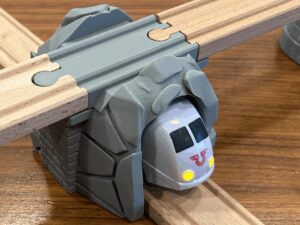 train tunnel with overpass for brio ikea lilabo