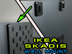 ikea skadis wall mount