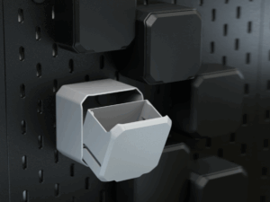 ikea skadis customizable tilt drawer skadbox
